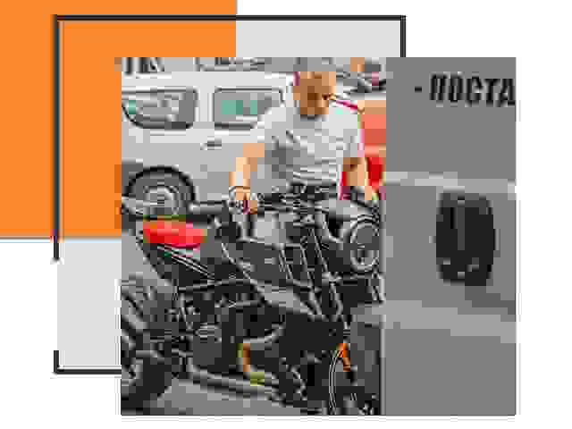 Перевозка мотоцикла по России - Услуги Перевозка-Шлх