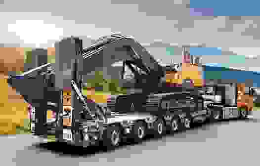 Негабаритная перевозка с учетом высоты в Шелехове